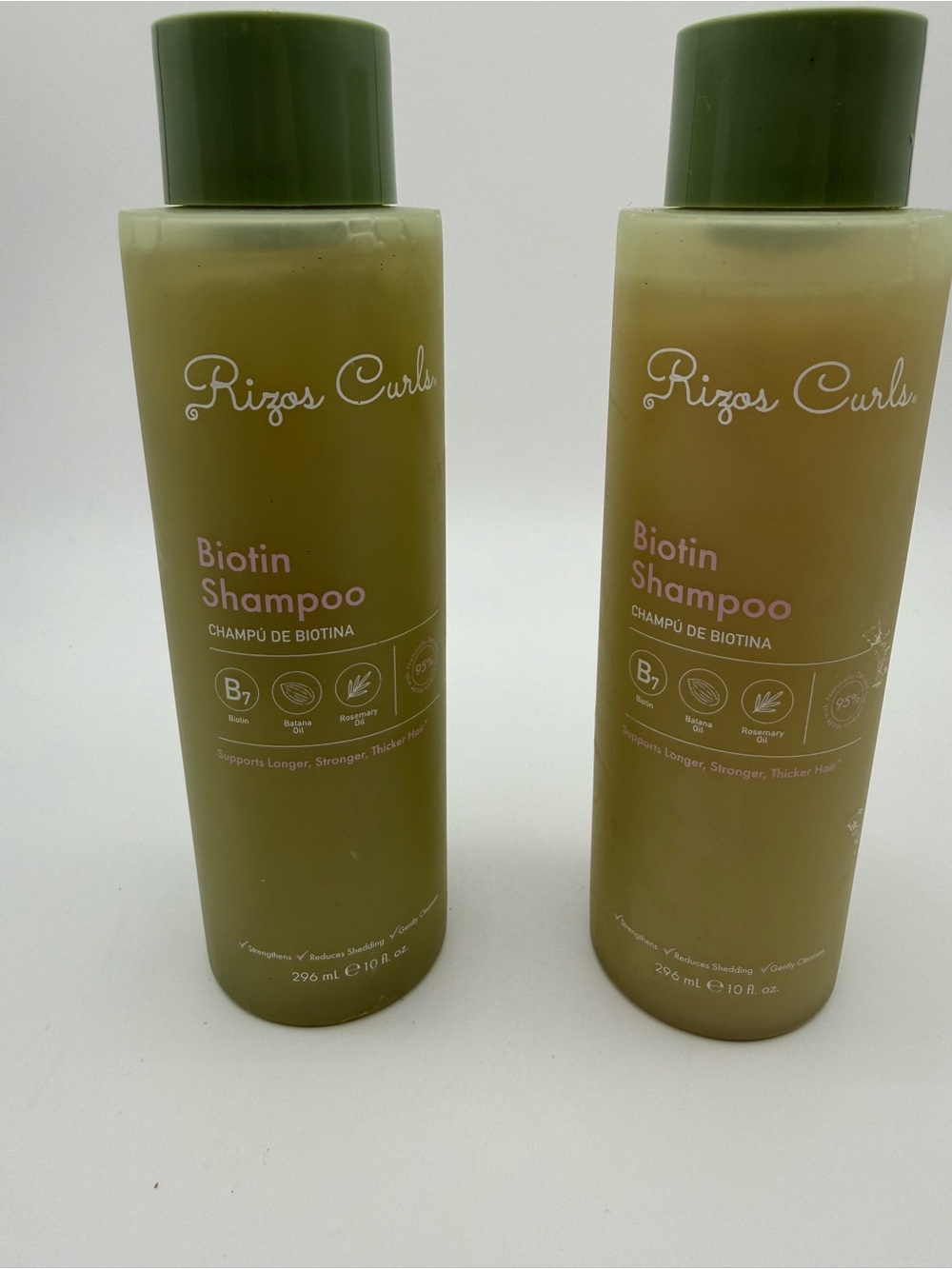 Rizos Curls - Biotin Shampoo - 2 Pack